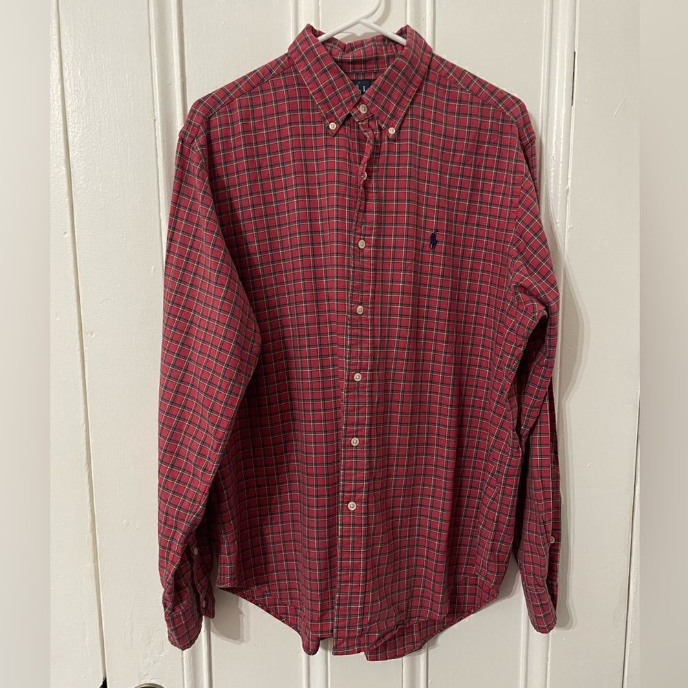 VINTAGE Polo Ralph Lauren long sleeve button down